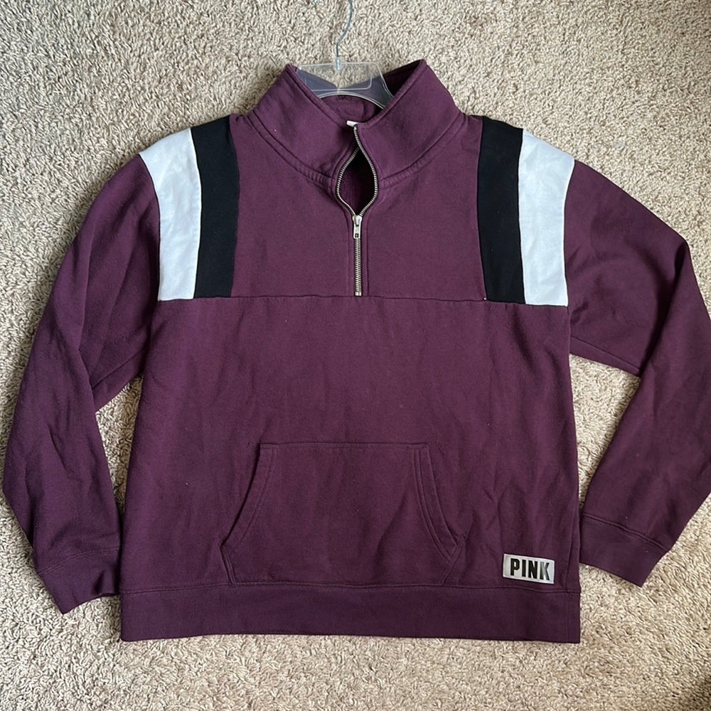 PINK Quarterzip Sweatshirt